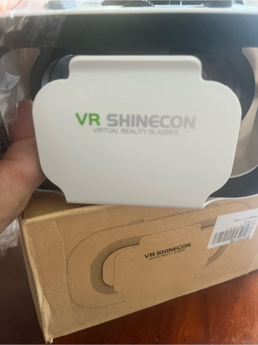 3 D Glasses White Virtual Reality Headset
